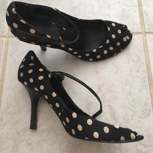 Polka Dot Nine West Heels